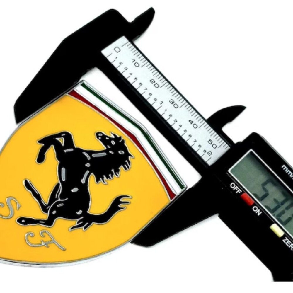 Ferrari’s Prancing Horse LogoFender Emblem Badge For Rari 488 458 Gto Gt… - Picture 5 of 7
